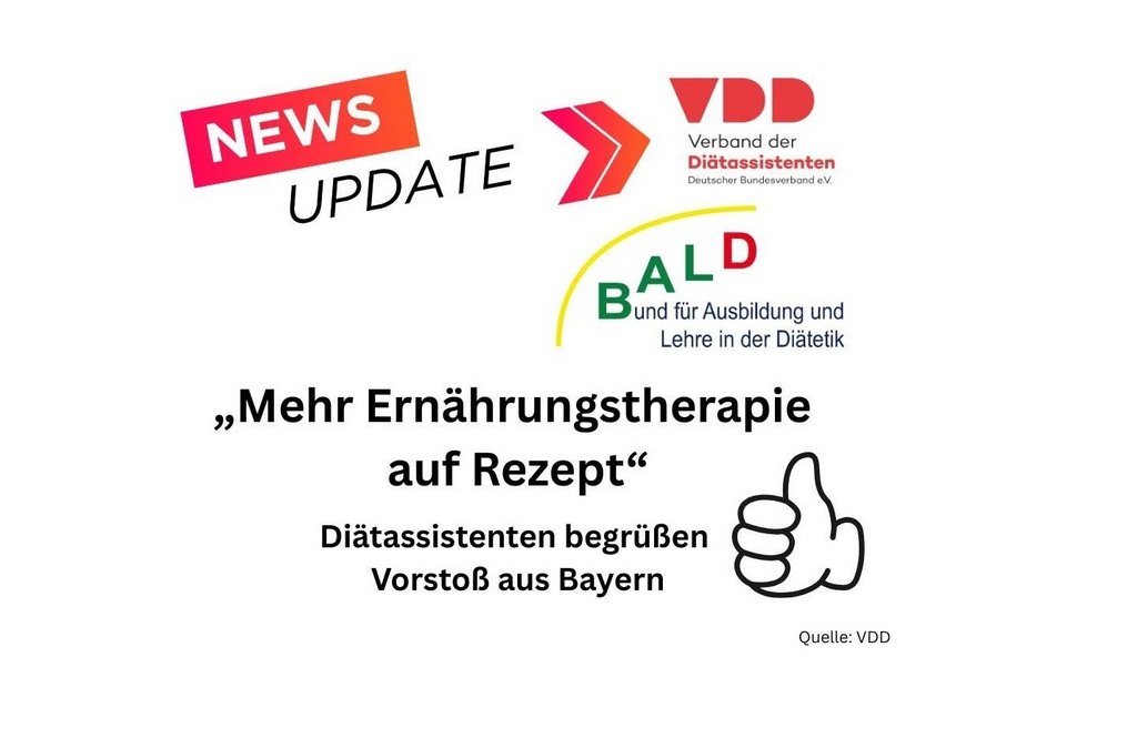 Mehr Ernährungstherapie auf Rezept Bild zeigt Grafik zum Theemee